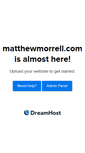 Mobile Screenshot of matthewmorrell.com